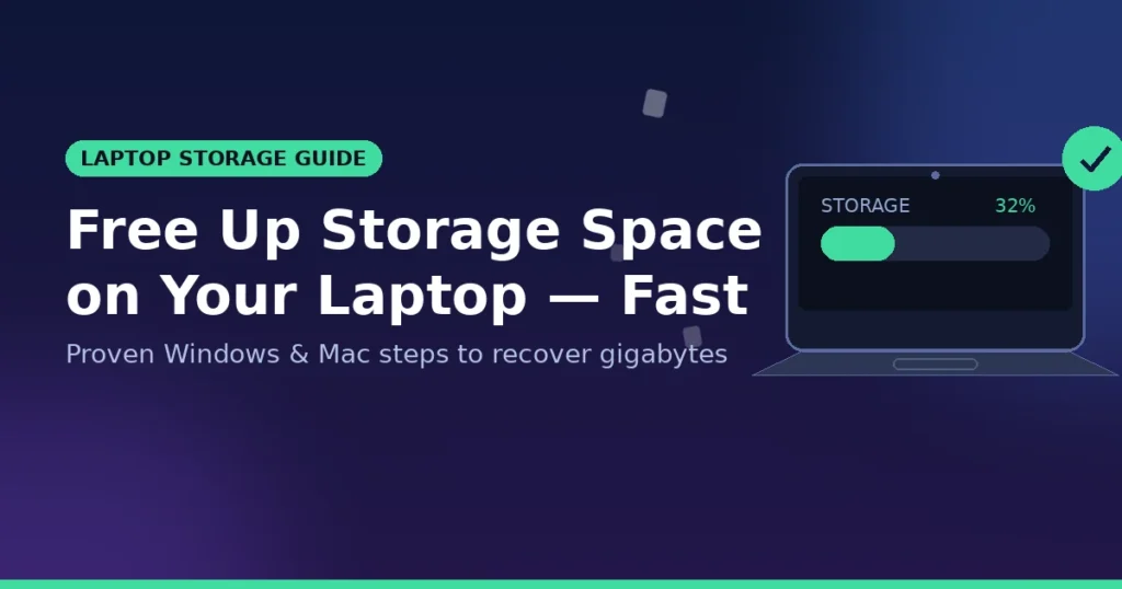 Free Up Storage Space on Your Laptop: Proven Guide