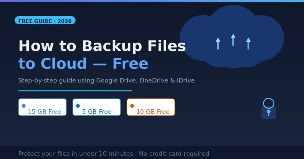 Complete Guide to Backup Files to Cloud Free in 2026