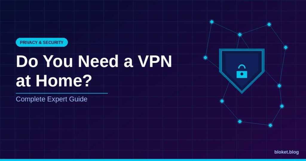 Do You Need a VPN at Home? Complete Expert Guide