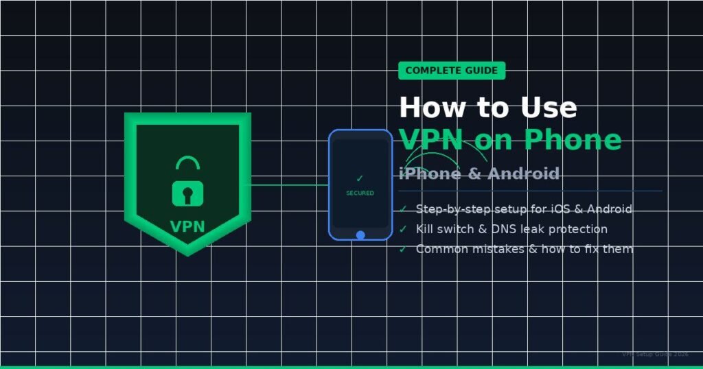 Complete Guide: How to Use VPN on Phone (iPhone & Android)